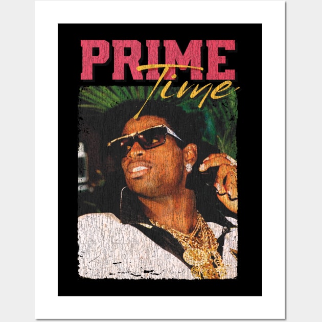 Vintage Deion Prime Time Wall Art by Marc Graphic